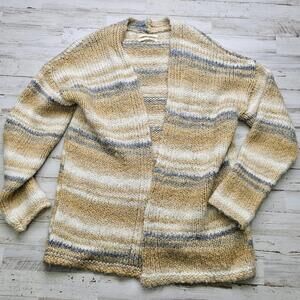 Anthropologie Moira Striped Cardigan Sweater Size XS Soft Comfortable